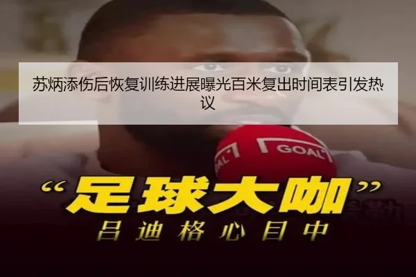 苏炳添伤后恢复训练进展曝光百米复出时间表引发热议